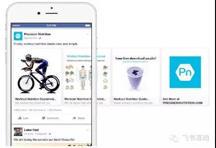 Facebook轮播广告